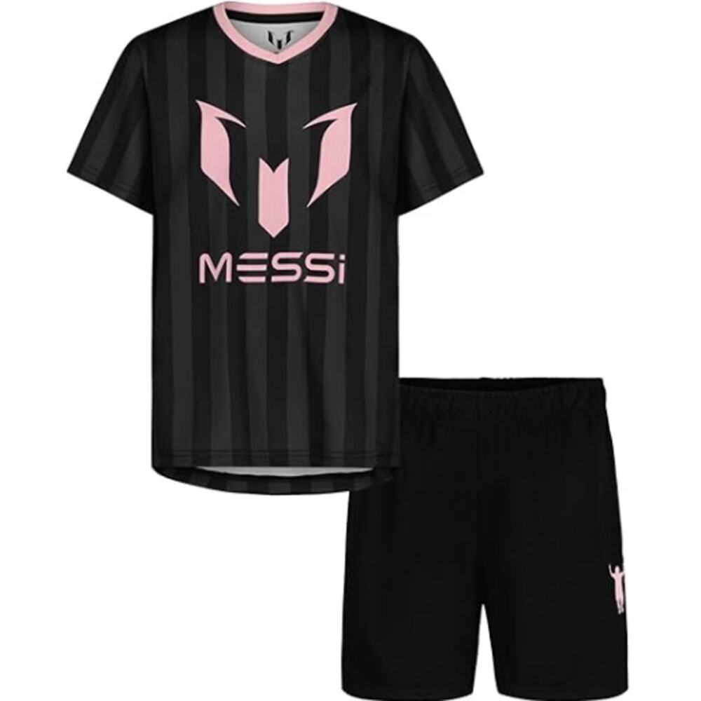 Messi Boy Stretch Limo Athletic Top and Short Set Size 5
